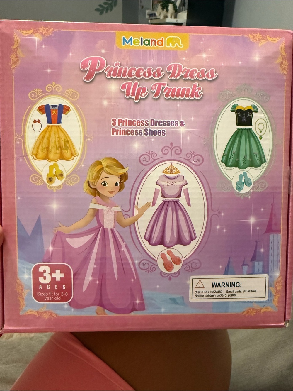 Princess Dress Up Trunk - Pink